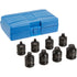 Grey Pneumatic 1308P 1/2" Drive 8 Pc. Pipe Plug Socket Set