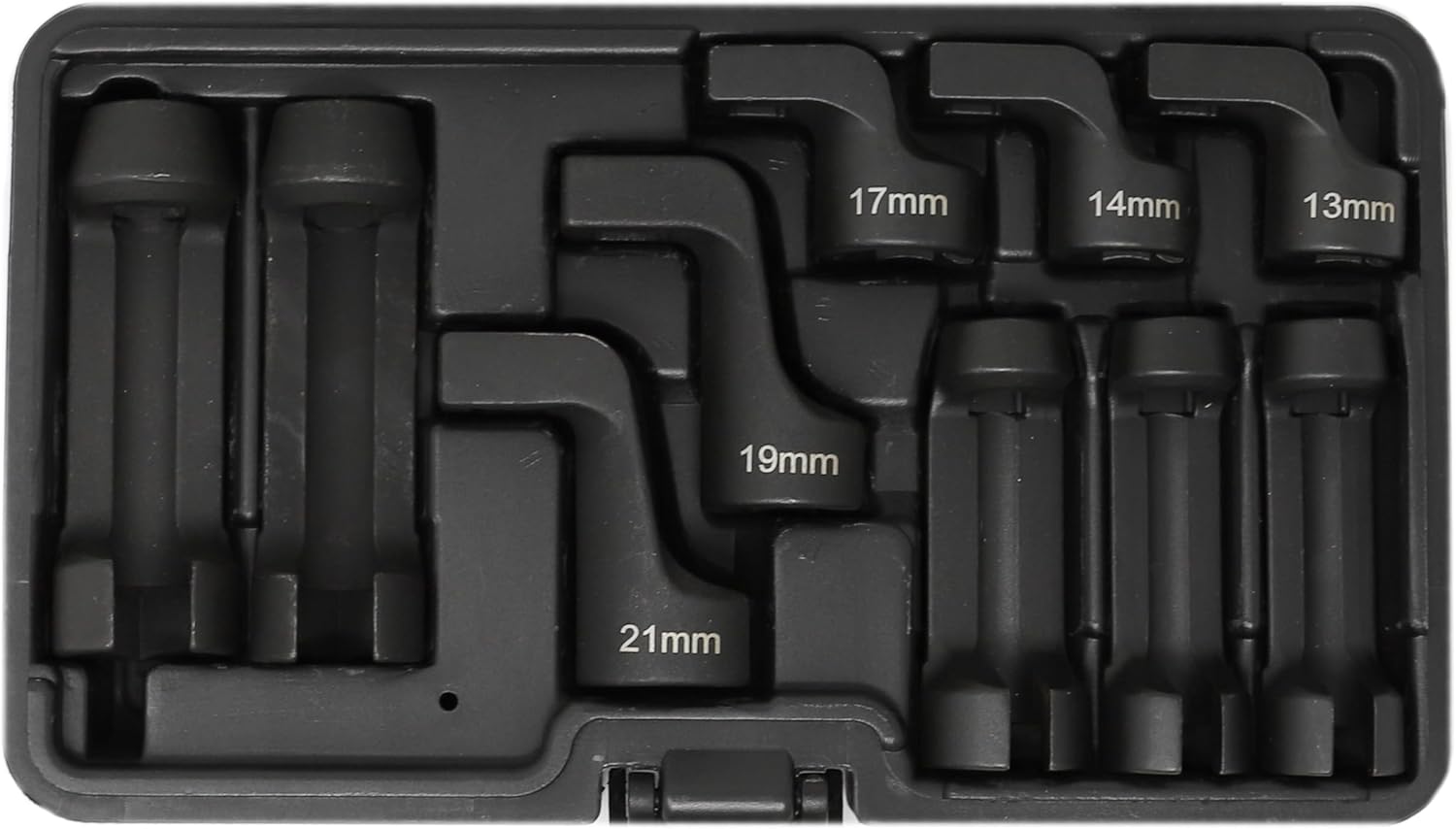 CTA Tools 8857 10-pc Flare Nut Socket Set For Egt & Fuel Lines, 13, 14, 17, 19, 21mm