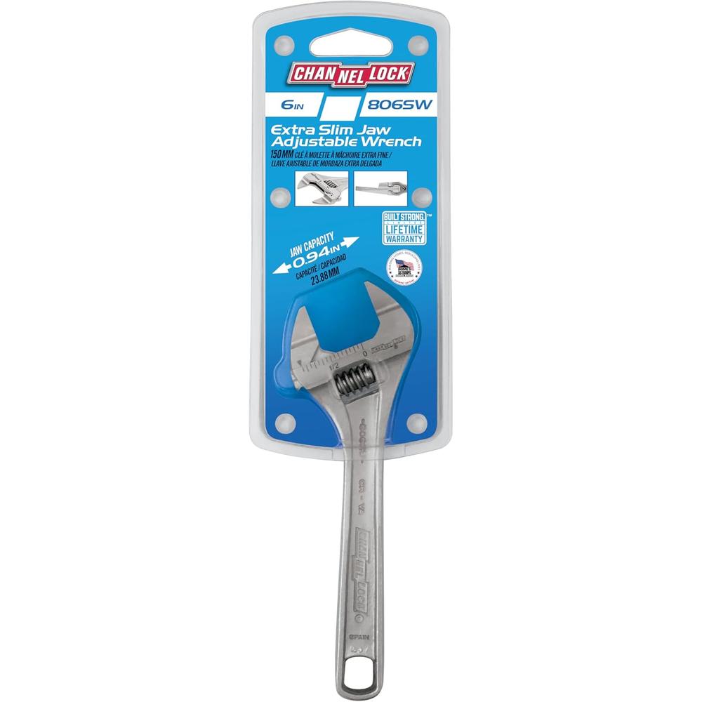 Channellock 806SW 6" Adj Wrench