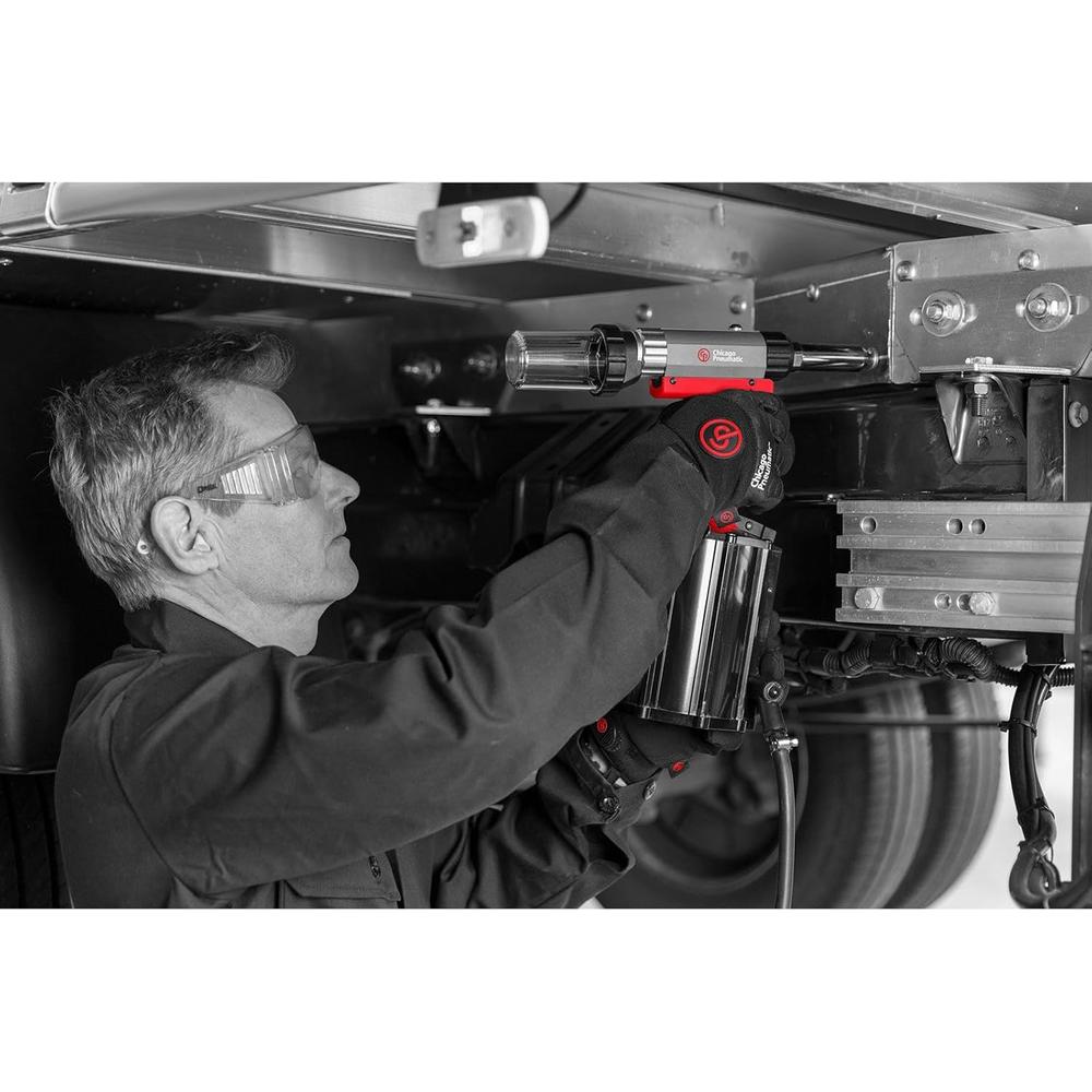Chicago Tire 9886 Riveteuse pneumatique jusqu'à 3/16" (rivets en aluminium, cuivre, acier et S/S)