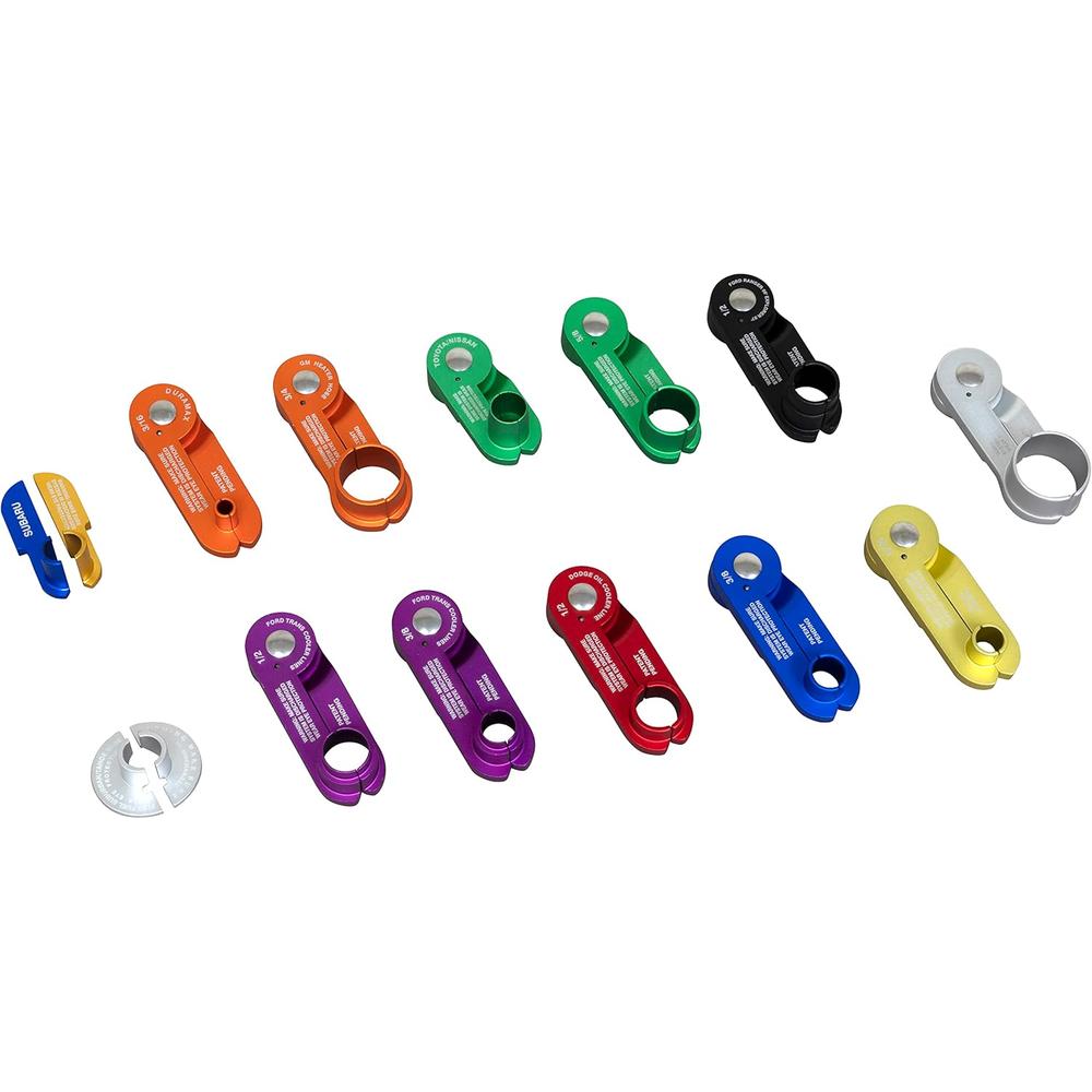 Lisle 39480 13-PC ALUMINUM SPRING LOADED DISCONNECT SET