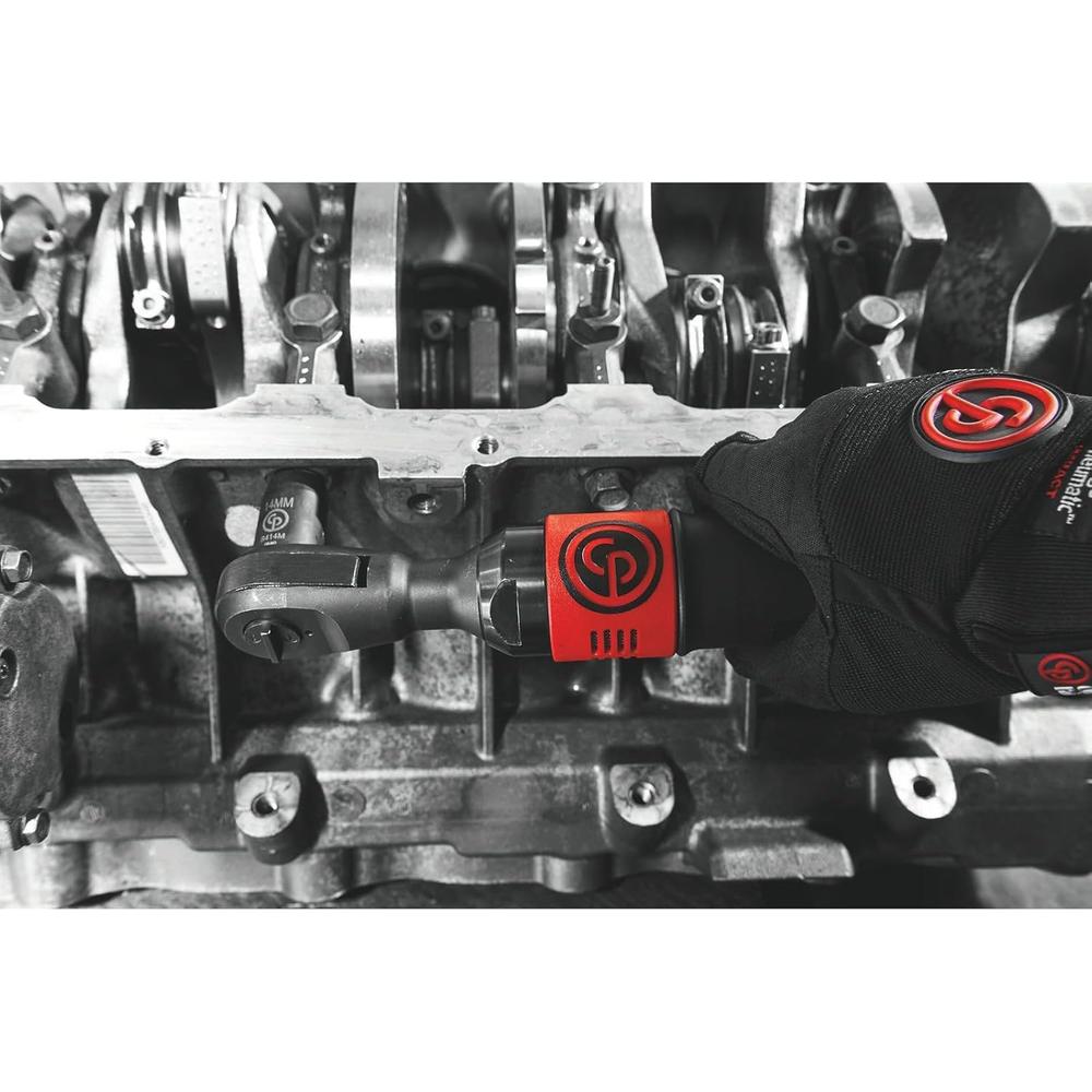 Chicago Pneumatic 7829 Heavy Duty Air Ratchet Wrench (with 10 to 55 ft.-lb. Torque Range, 9-13/16) (Non-Carb Compliant)