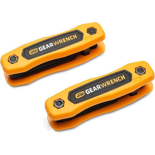 Jeu de clés hexagonales pliables SAE/métriques GearWrench 83510 17 pièces