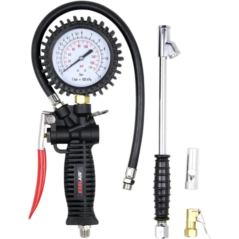 Milton Industries EX536KIT 3-In-1 Professional Inflator Kit