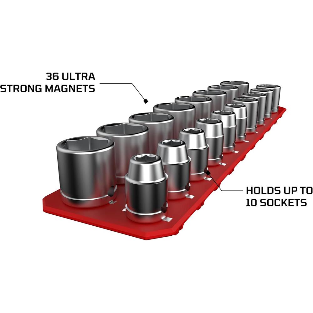 Porte-douille magnétique flexible EZRED FSR18-R 3/8"