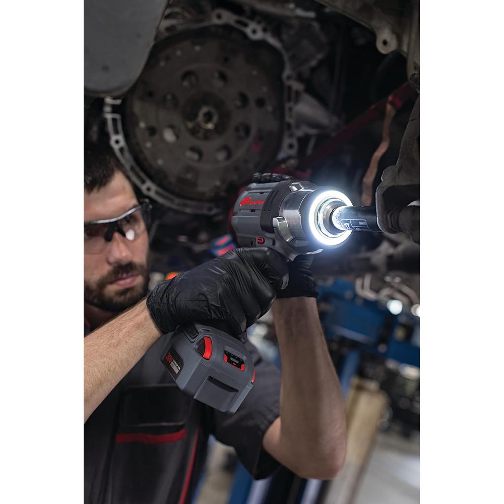 Ingersoll Rand W7152-K22 20V High Torque 1/2 Inch Drive Cordless Impact Wrench, 2 Battery Kit