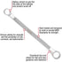 Sunex Tools 9950 5PC FULL POLISH SAE DOUBLE BOX WRENCH SET