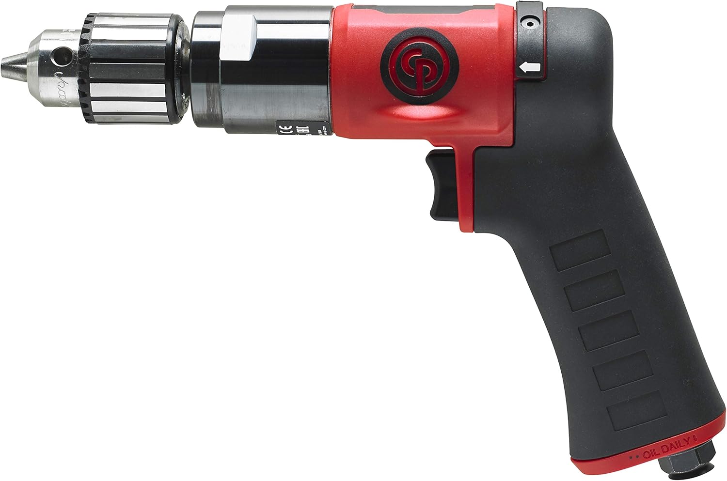 Chicago Pneumatic 9790C Perceuse à air composite légère réversible avec poignée pistolet, mandrin à clé 3/8", 2 100 tr/min, 8941097900