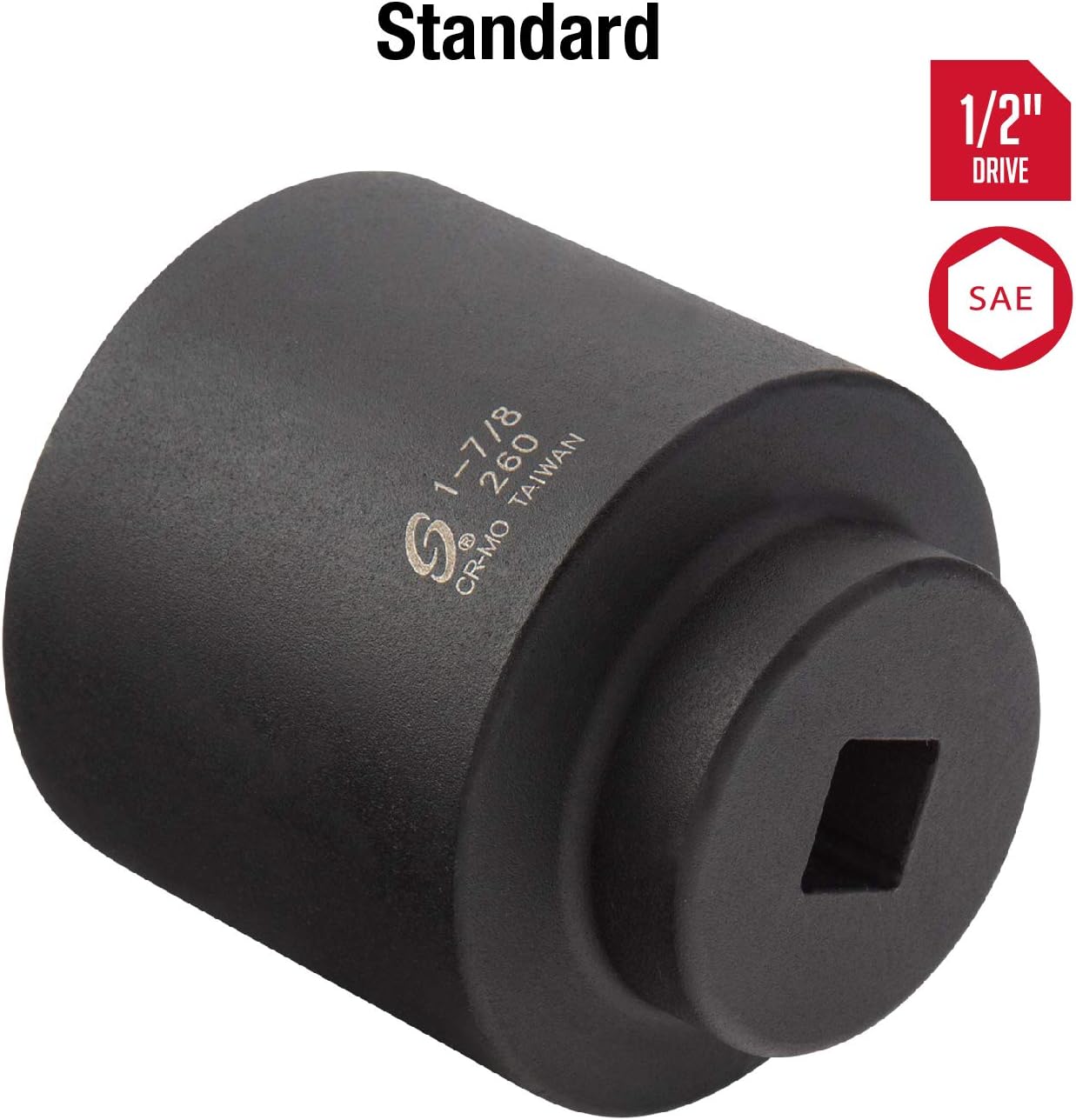 Sunex Tools 260 1/2 in. Drive 1-7/8 in. Impact Socket