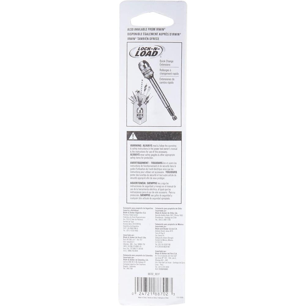 Irwin 88702 6" Woodboring Bit Extension