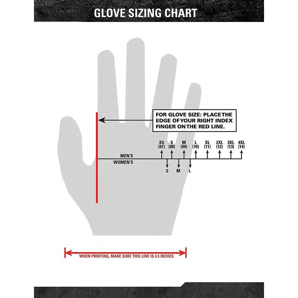 Ringers Gloves 103-08 Tire Buddy Padded Palm Automotive Glove – Size 8 (Small) with Slip-On Cuff