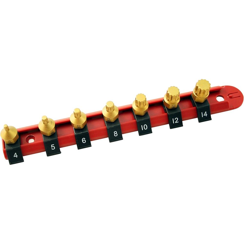 CTA Tools 8560 7-Pc. Super Stubby XZN Socket Set