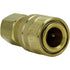 Milton Industries 715 1/4" FNPT M-Style Brass Coupler