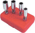 Sunex Tools 8844 3/8 in. Drive 13/16 in. Universal Spark Plug Socket, Fully Polished, CR-V 9/16 in. - 13/16 in., 4 pieces