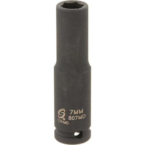 Sunex Tools 807MD 1/4" Dr. 7mm Deep Impact Socket