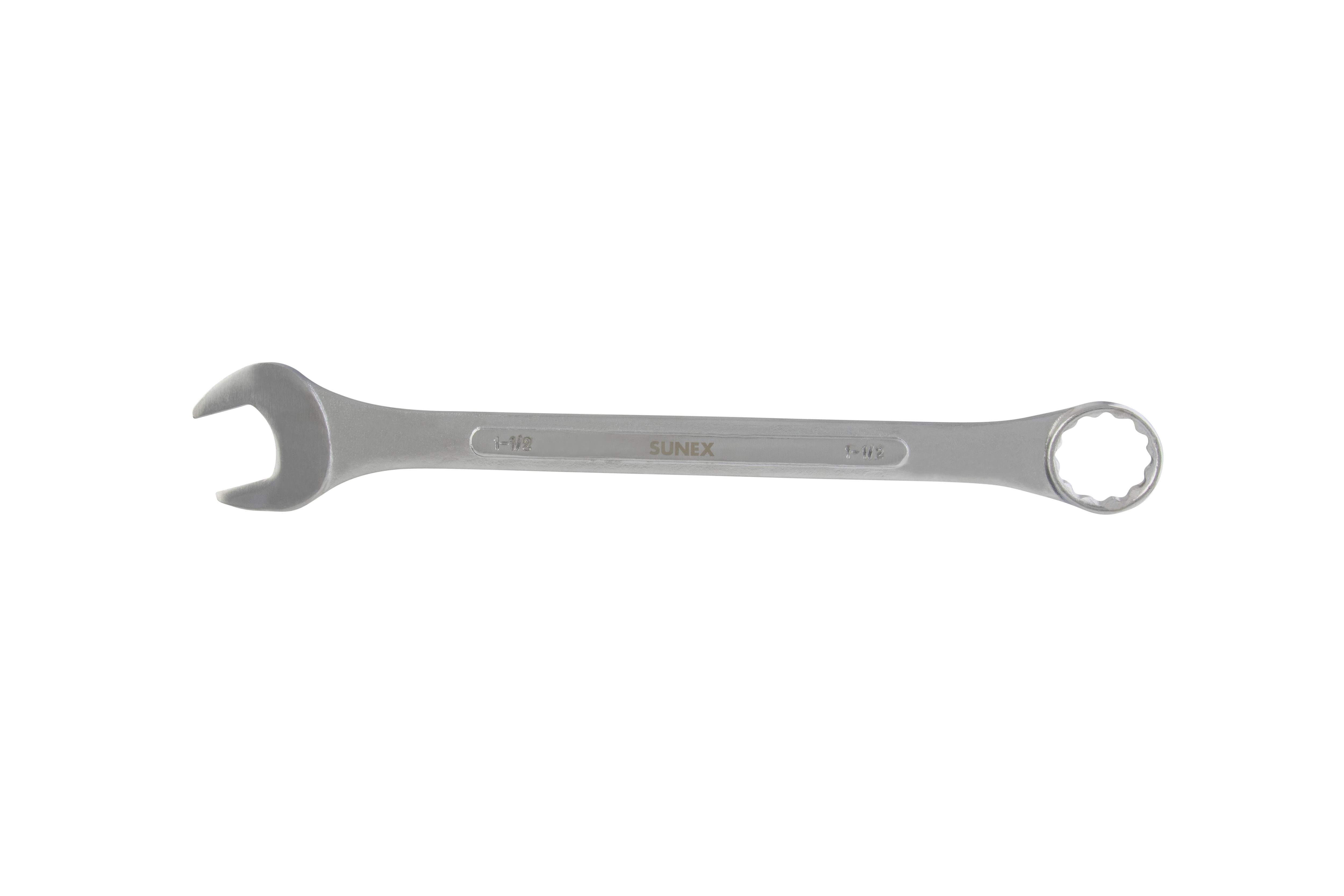 Sunex Tools 948A 1-1/2" Raised Panel Jumbo Combination Wrench, CR-MO alloy steel, full polish finish