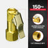 Milton Industries S-697-2 Chuck Clip with 1/4" FNPT, European Style