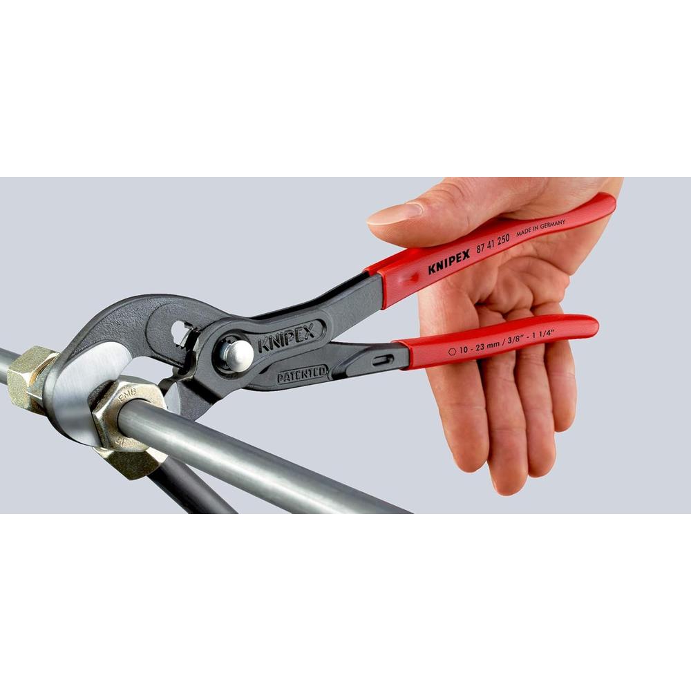 KNIPEX Tools - Raptor Multiple Slip Joint Pliers 87 41 250-10 in