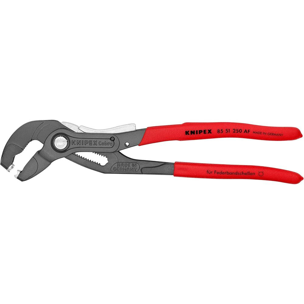 Knipex 85 51 250 AF Spring Hose Clamp Pliers W/ Locking Device