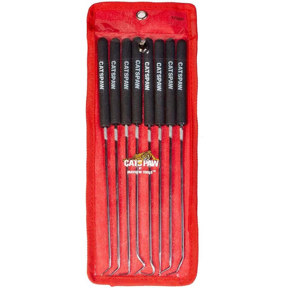 Mayhew Tools 17990 Crochet et pic 8 pièces de 9-3/4" de long