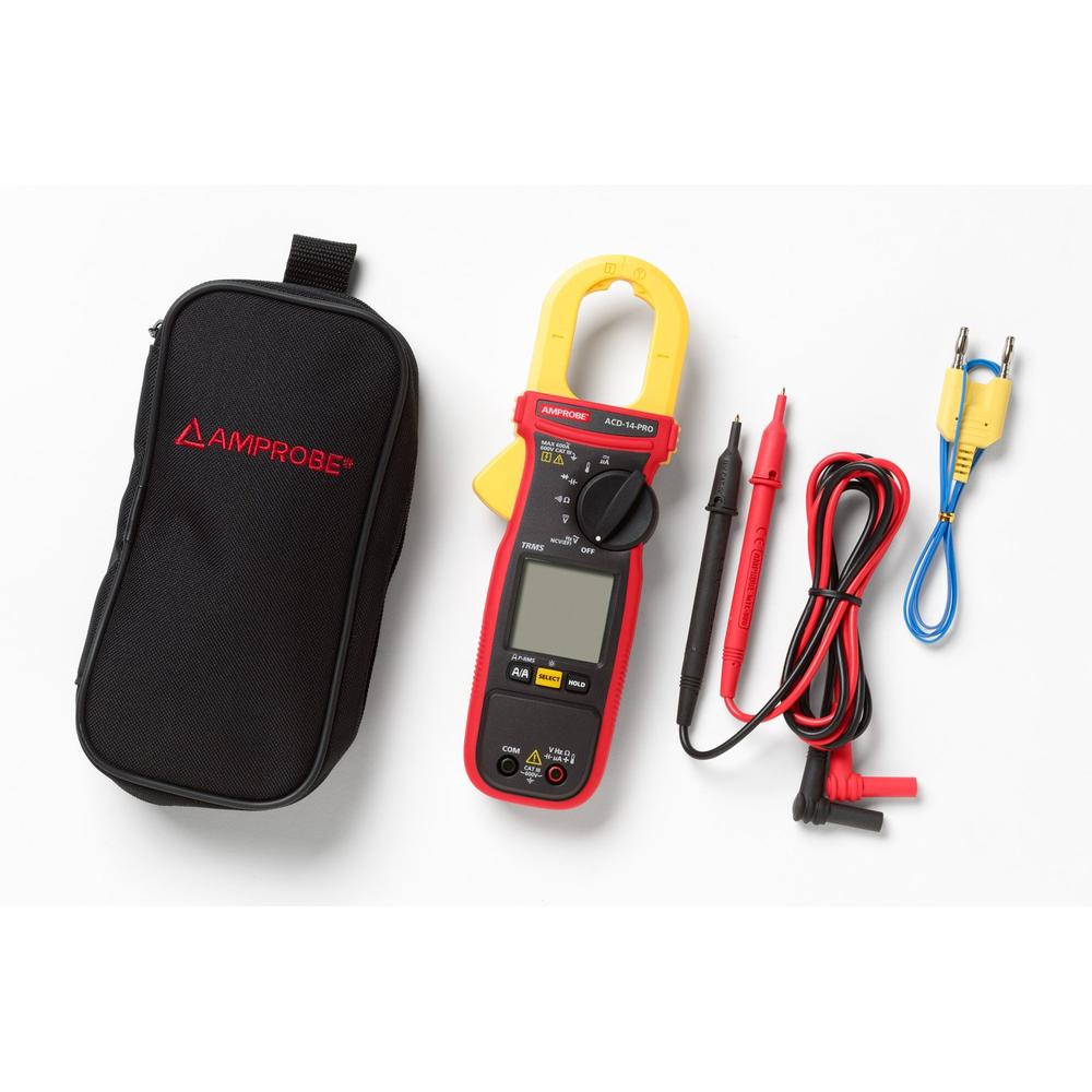 Amprobe 4718977 DUAL DISPLAY 600 A TRMS CLAMP MULTIMETER - MODEL #ACD-14-PRO