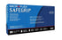 Gants d'examen Microflex SG-375-XL-Box Safegrip, latex PF, texturé, manchette allongée, bleu, XL (lot de 50)