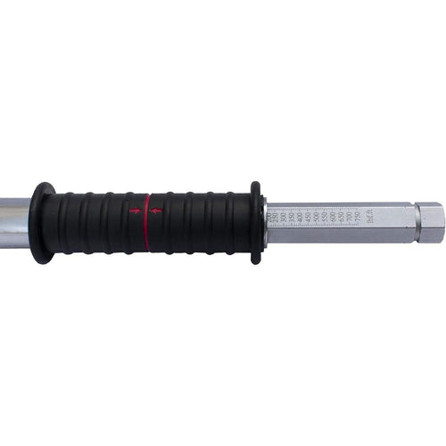 AME International 67601 Break-A-Way Torque Wrench - 1" Drive - Reversable (150-600 ft/lbs), Silver