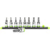 GripEdge GE9ASTSRPT 9pc 1/4" Dr. RPT Torx Driver Set, T6-T40