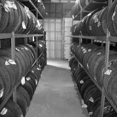 Martins Industries MTSR-4 4-TIER TIRE SHELVING RACK FOR PASSENGER AND LIGHT TRUCK TIRES, 44 TIRES/2000 LB CAP.