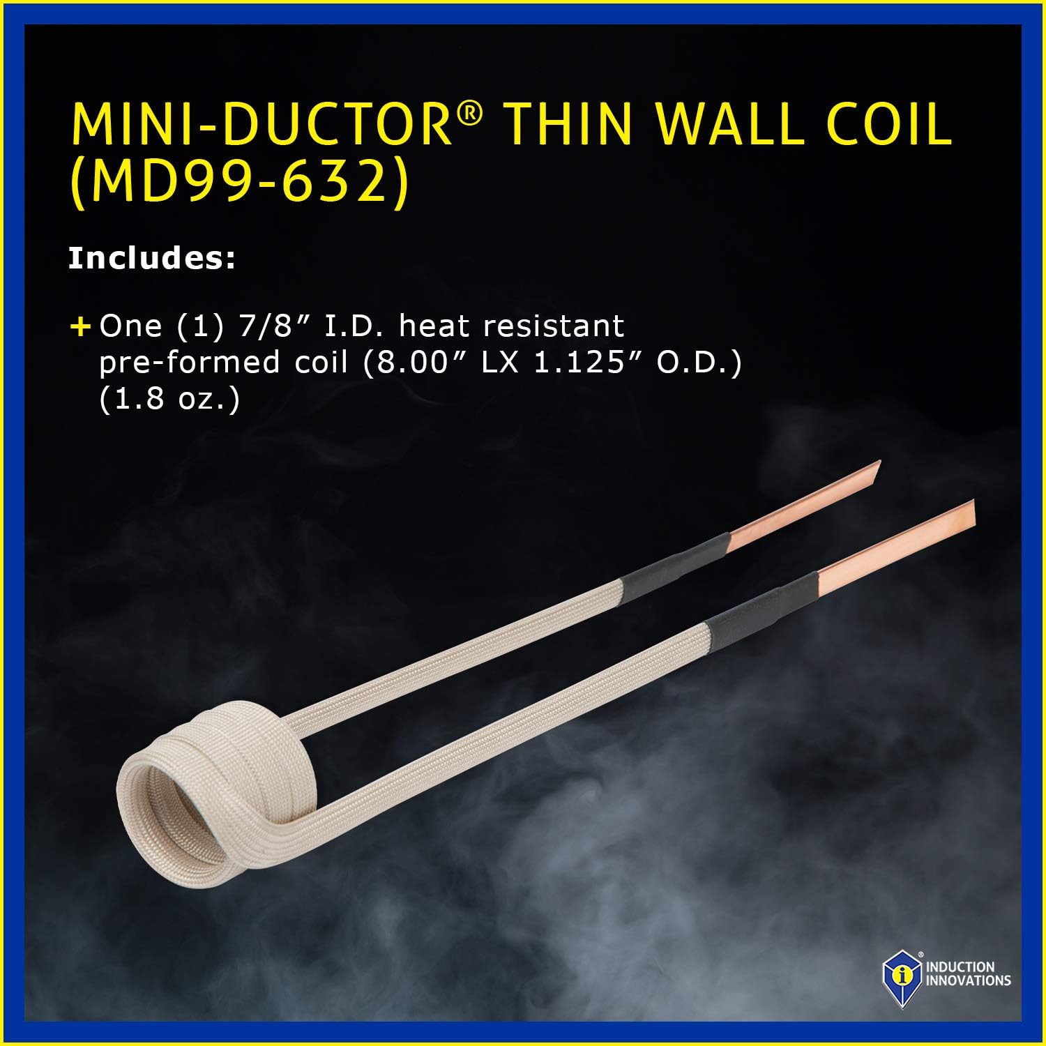 Induction Innovations MD99-632 BOBINE PRÉFORMÉE À PAROI MINCE 7/8"