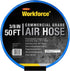 Legacy Manufacturing HWF3850BL2 Workforce Air Hose, 3/8" X 50', 1/4" Fittings, Blue, PVC