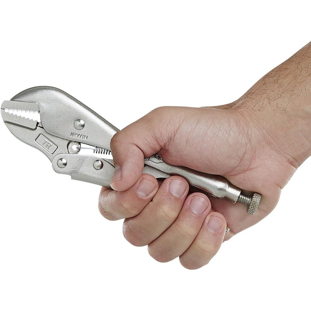 IRWIN Tools Pince-étau VISE-GRIP, originale, mâchoire droite, 7 pouces (302L3)