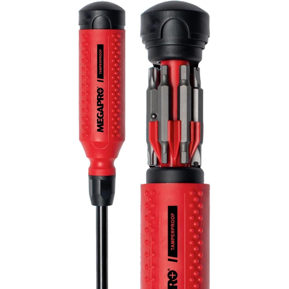 Megapro Tools 151TP-C Original Tamperproof 15-in-1 Multi-Bit Screwdriver (Carded)