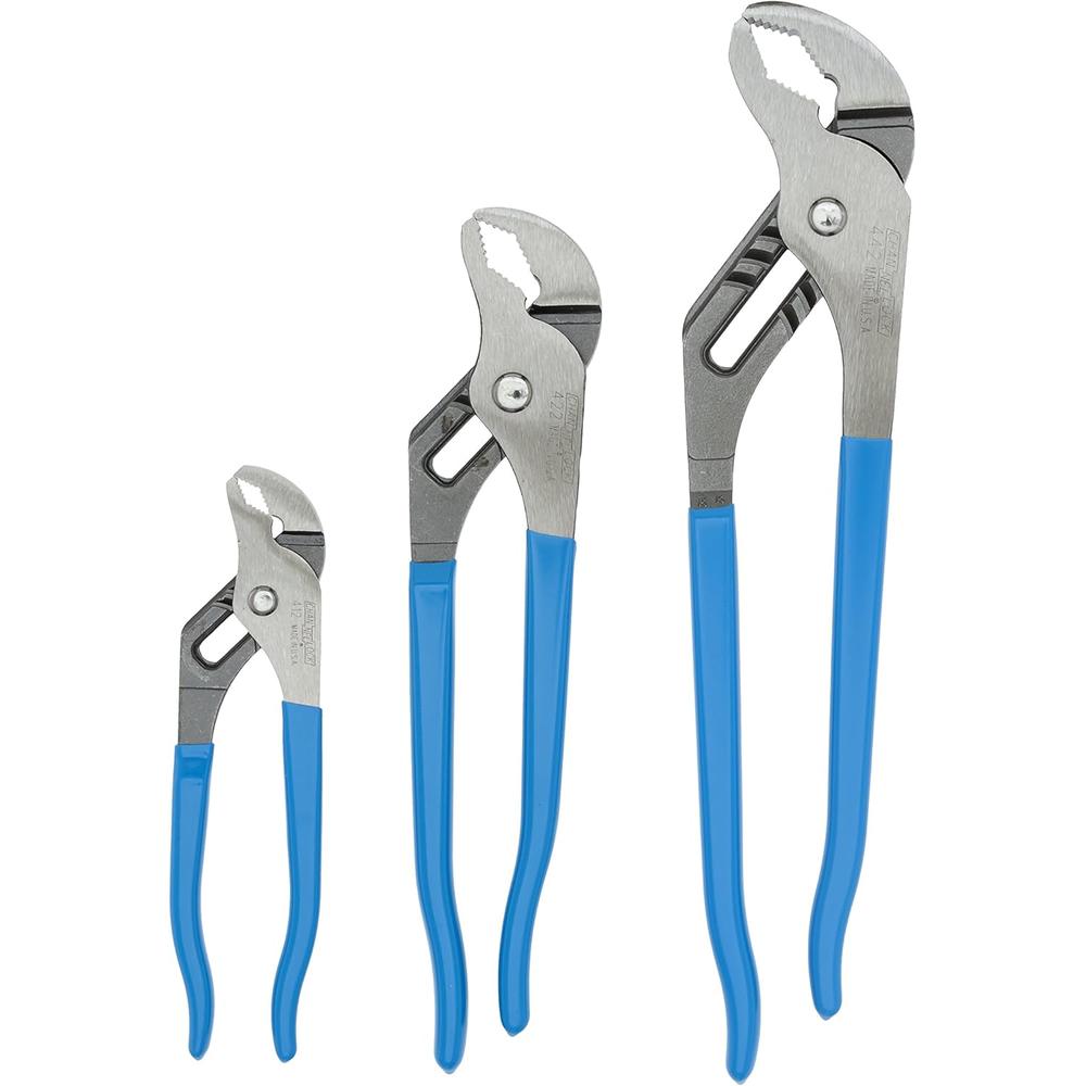 Channellock VJ-3 Jeu de languettes et rainures à mâchoires en V