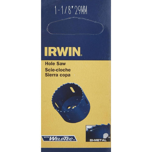 Irwin Tools 373118BX SCIE TRÉPAN BI-MTL 1-1/8" IRWIN