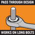 GEARWRENCH 41mm 12 Point Ratcheting Combination Wrench - 9141D