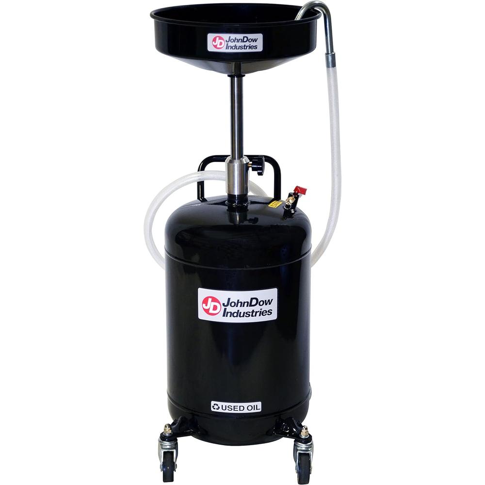 JohnDow Industries JDI-18DC 18 Gallon Self-Evacuating Portable Oil Drain