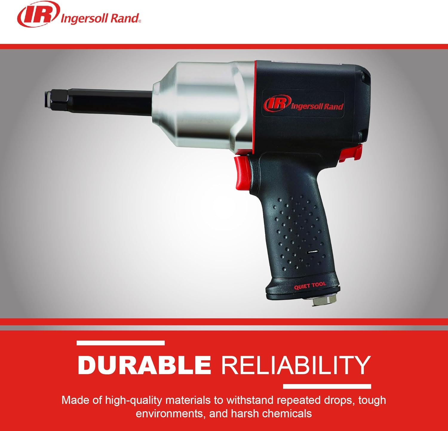 Ingersoll Rand 2135QXPA-2 1/2 IN IMPACTOOL, SILENCIEUX, 2 IN EXTENDED ENCLUME