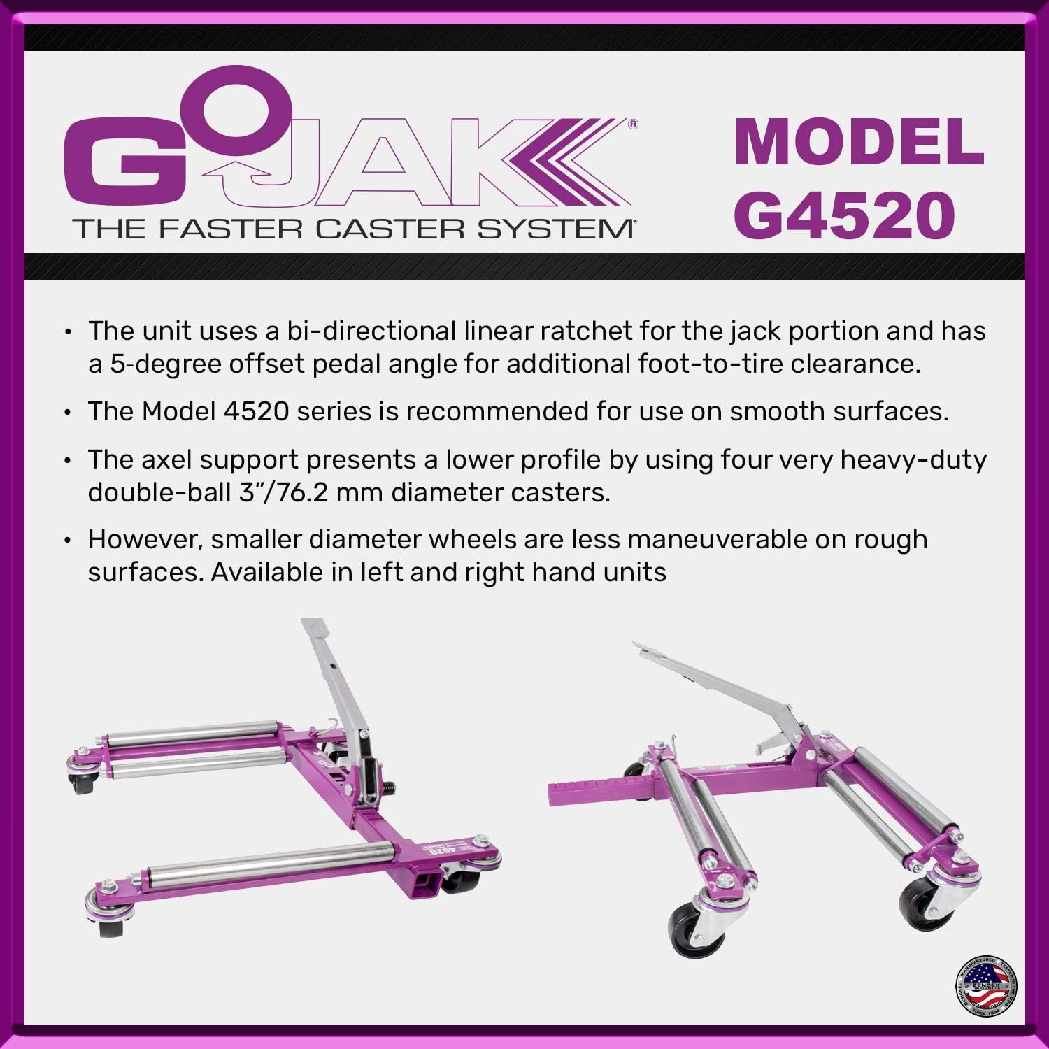 GoJak G4520 Wheel Dolly