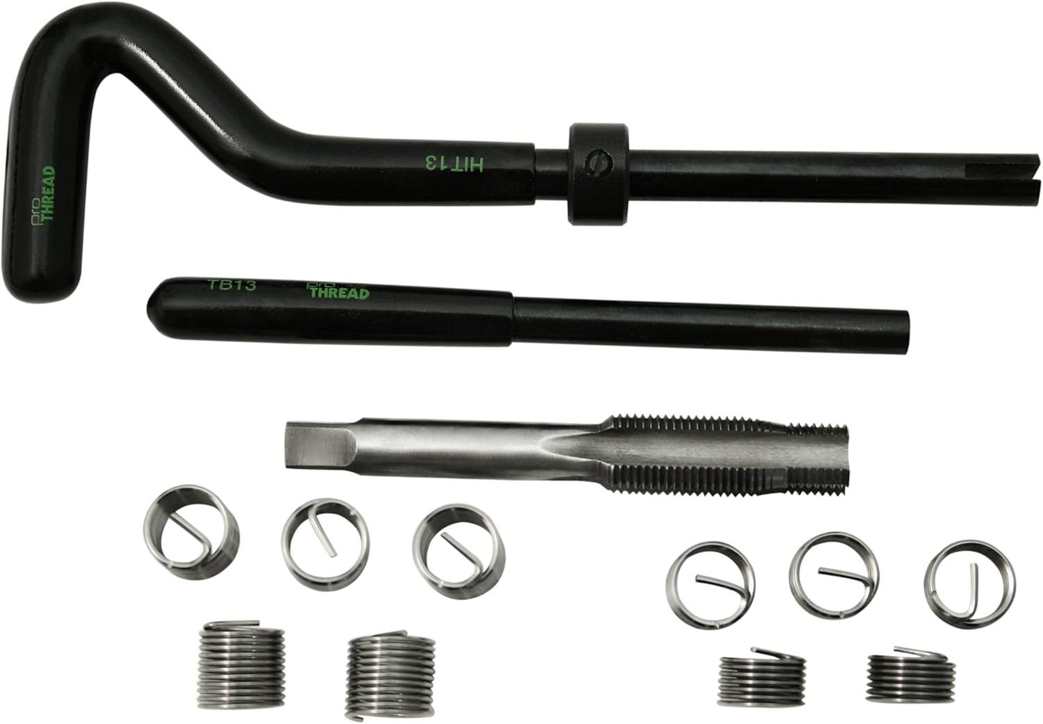CTA Tools 38109 PRO-THREAD SPARK PLUG REPAIR KIT - NON-TAPERED SEAT, SIZE M10-1, (10) 1/2" INSERTS