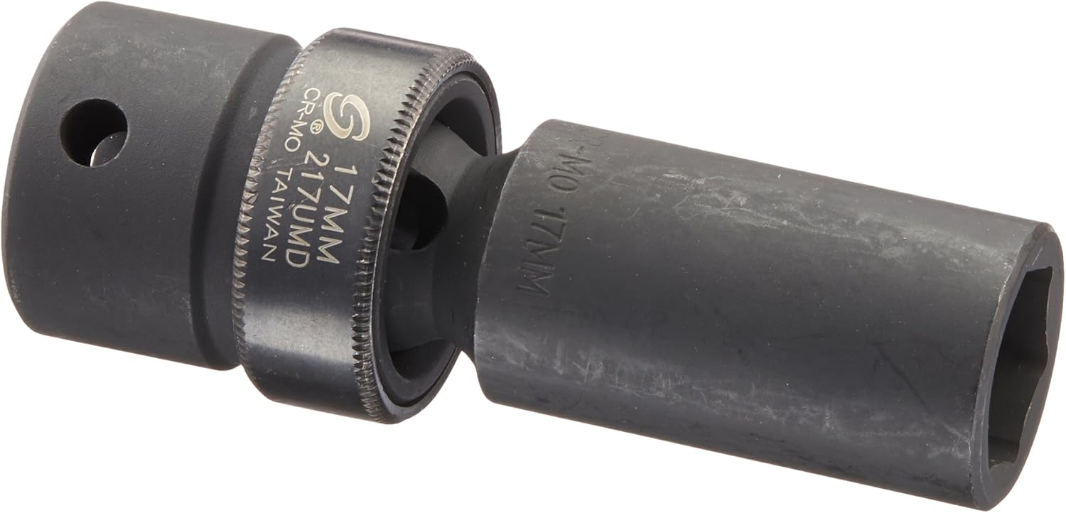 Sunex Tools 217UMD 1 in." Drive 17-mm Deep Universal Impact Socket