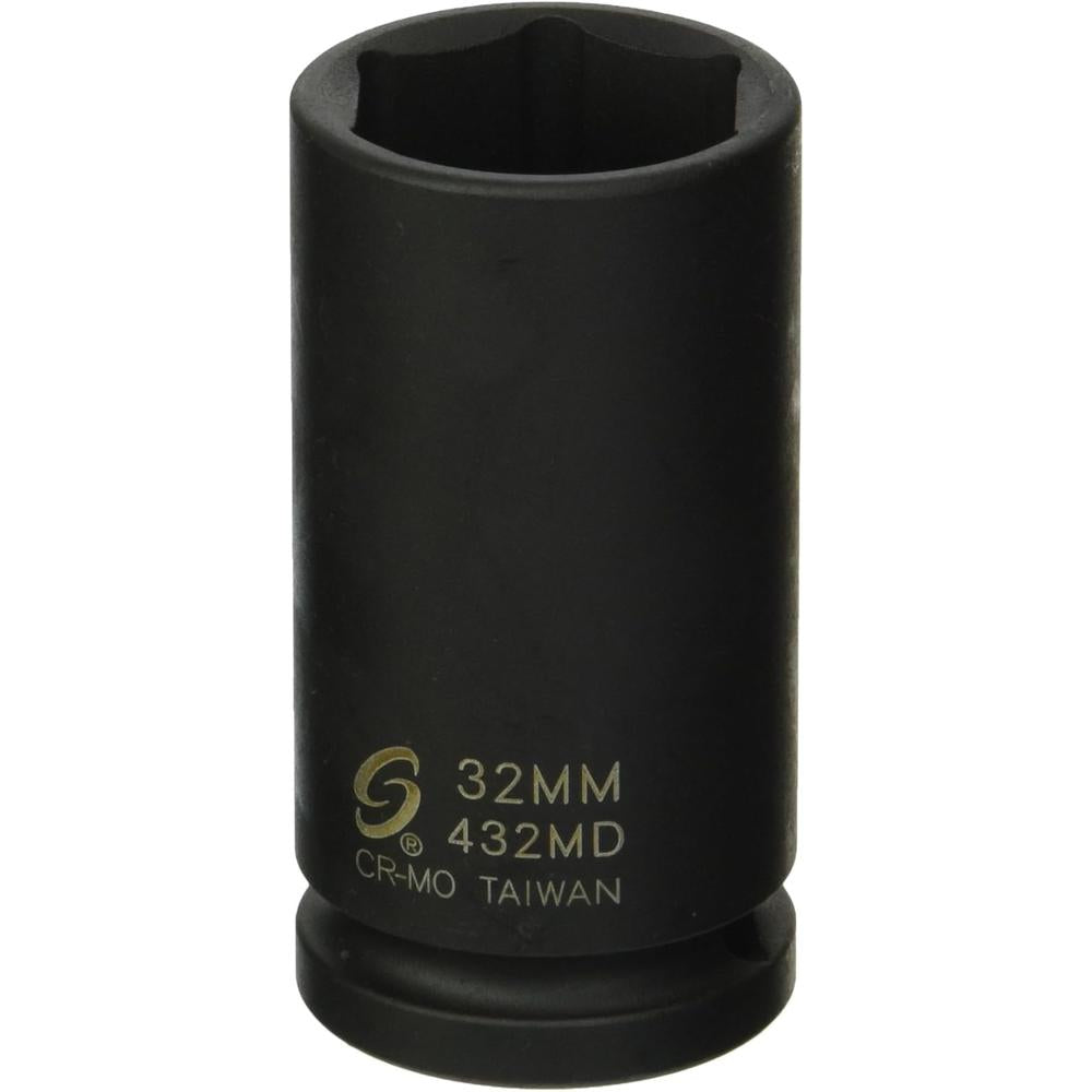 Sunex 432MD 3/4 Drive Deep 6 Point Metric Impact Socket 32mm by Sunex