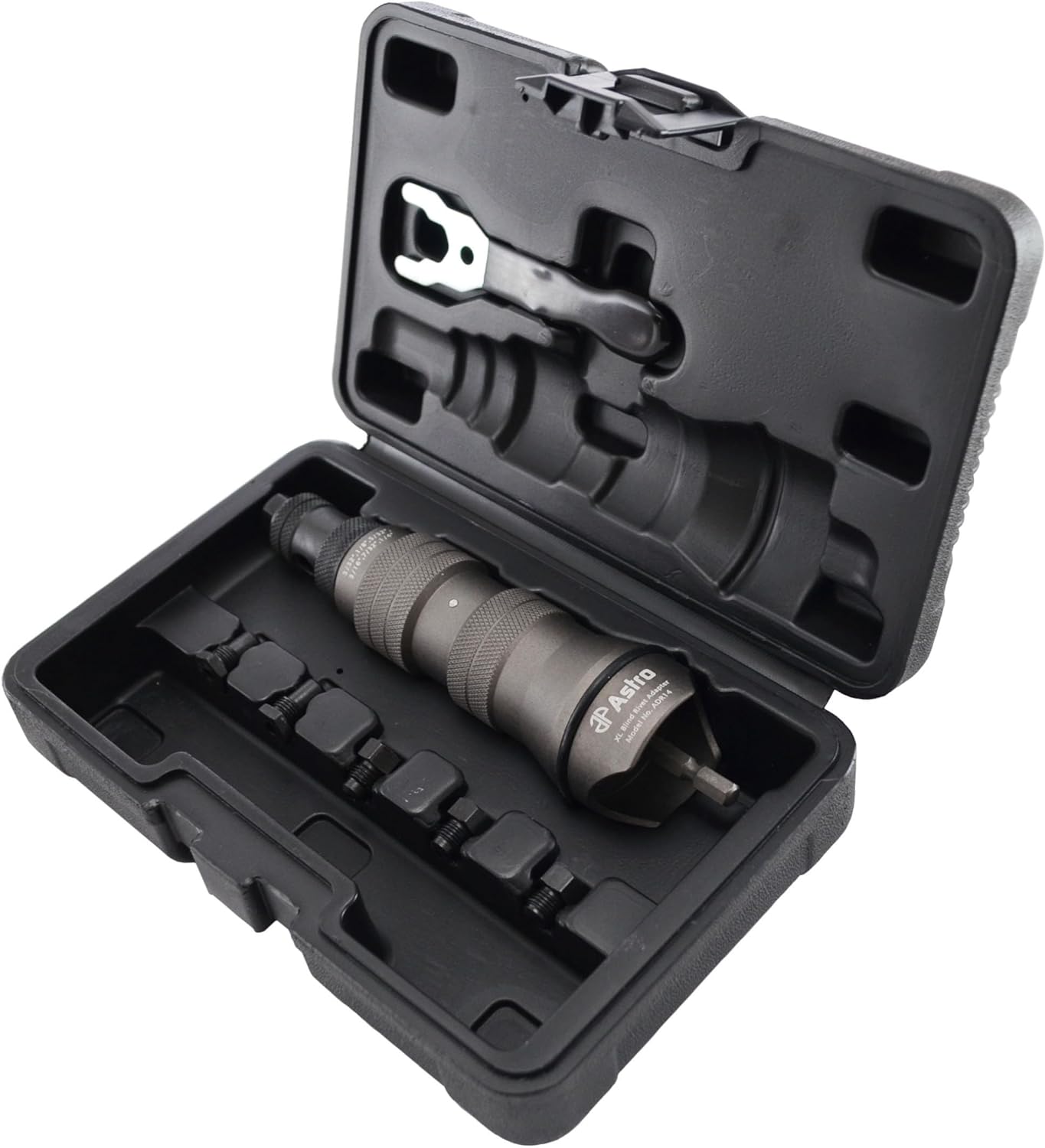 Astro Pneumatic ADR14 XL Kit d'adaptateur de rivet aveugle Capacité 1/4"