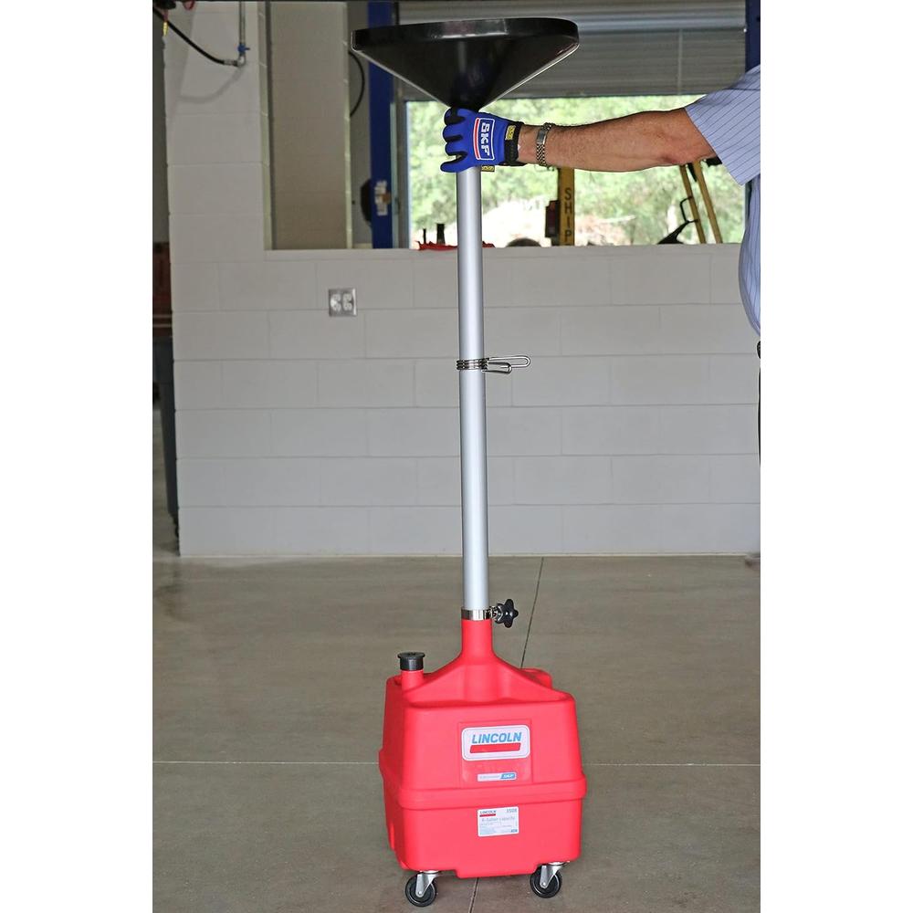 Lincoln Industrial 3508 DRAIN D'HUILE EN PLASTIQUE, 8 GAL