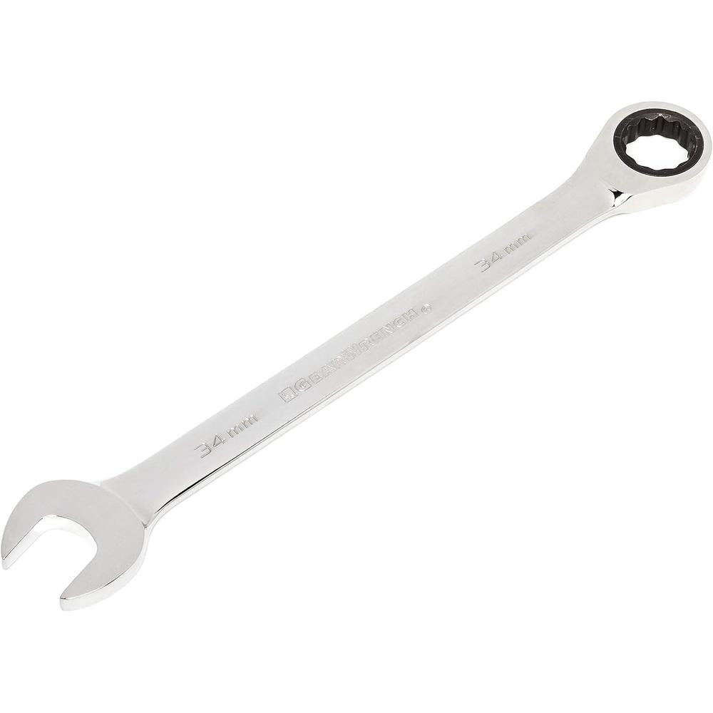 GEARWRENCH 34mm 12 Point Ratcheting Combination Wrench - 9134D