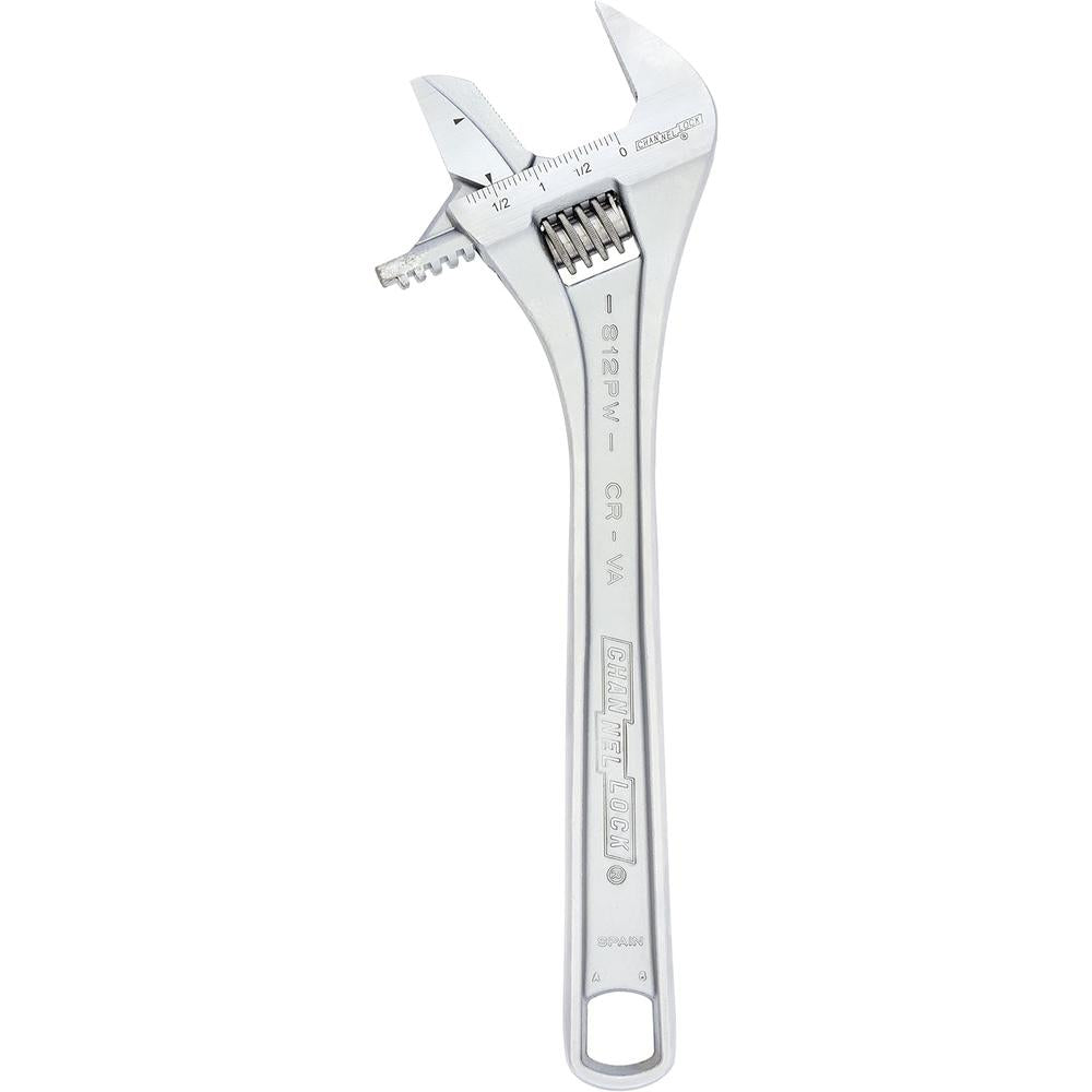 Channellock 812PW 12" Adj Wrench