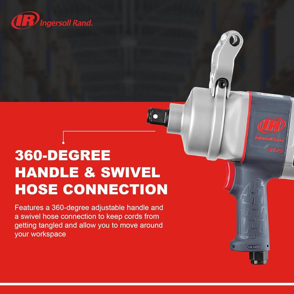 Ingersoll Rand 2175MAX 1" Pistol Grip Impact Wrench