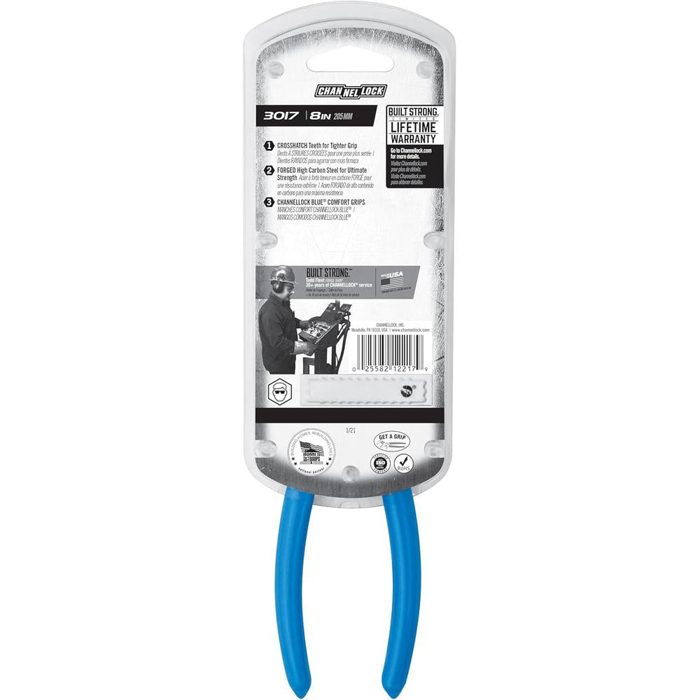 Channellock 3017 8" Long Nose Plier