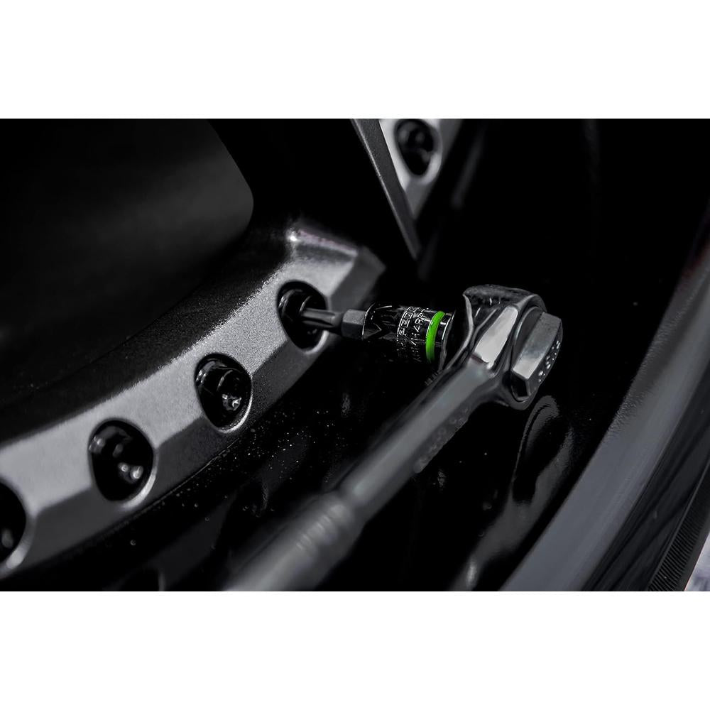 GripEdge GE7BSSHSRPT 7pc 3/8" Dr. Short SAE RPT Hex Driver Set, 1/8" - 3/8"