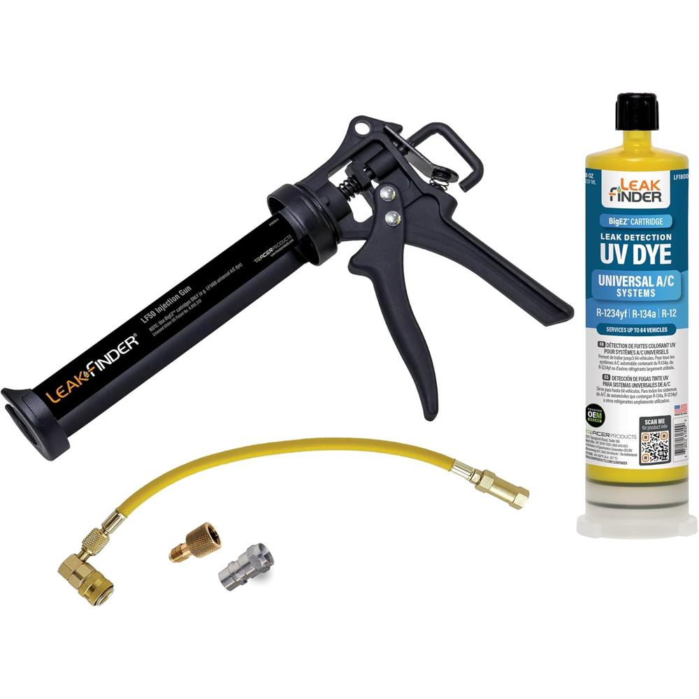 LeakFinder LF810 BIGEZ UNIVERSAL A/C DYE INJECTION KIT